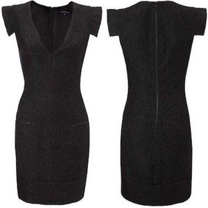 French Connection Kosmic Kiss V-neck dress